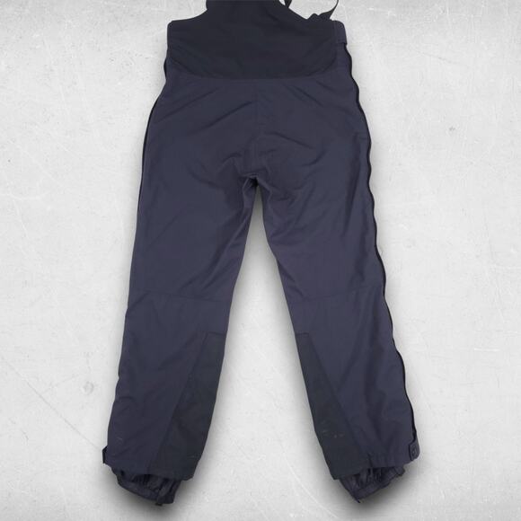 VTG Mountain Hardwear Snow BIB Mens XL Black Ski Snowboard Conduit Waterproof - Picture 3 of 11